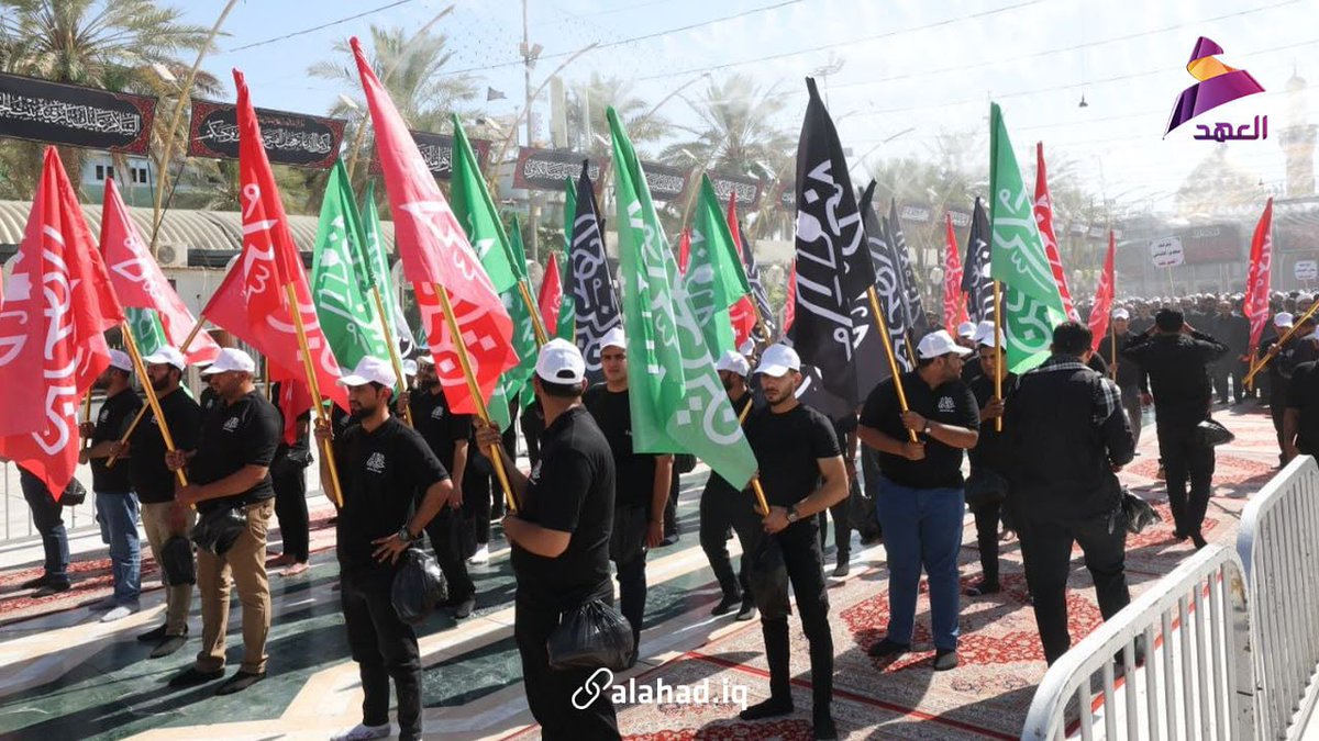 RyadQb's tweet photo. انطلاق موكب طلبة "الصادقون" إحياءً لذكرى شهادة الإمام الحسين (ع)
#الحسين_نهجنا https://t.co/HxgsuRhXRm
