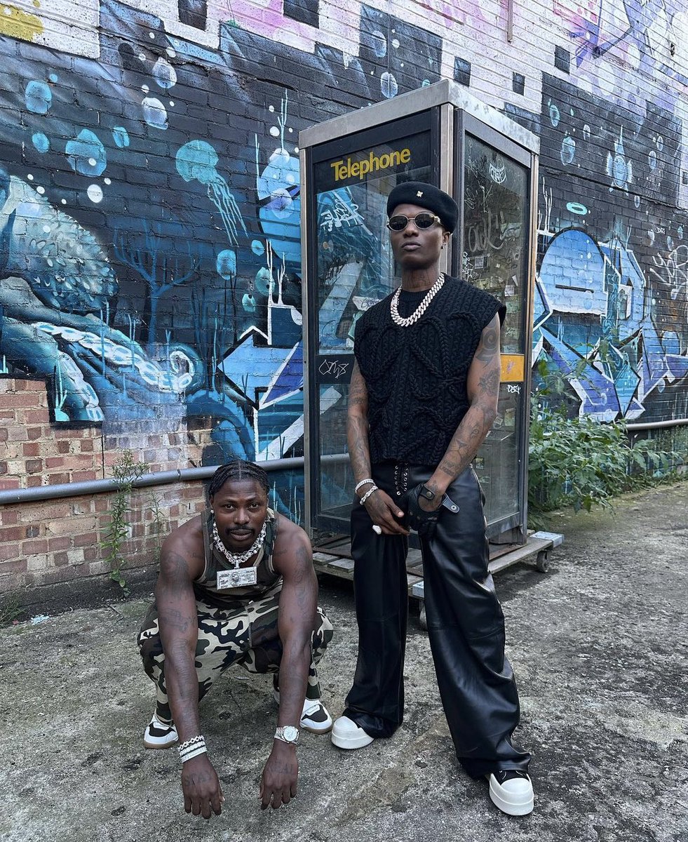 AlbumTalksHQ's tweet photo. 🚨 Asake &amp; Wizkid's "MMS" has now crossed 100 MILLION streams on Spotify 🔥 https://t.co/mojLIItQnM
