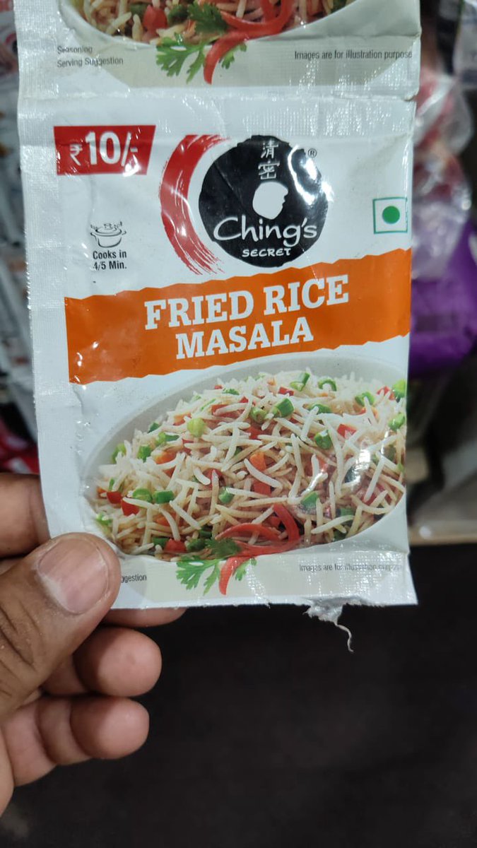 charless_baba's tweet photo. Dear @Chingssecret Please bring back the original Fried Rice Masala. It tasted much better than the Schezwan version and is no longer available online or in stores. #BringBackOriginalFriedRiceMasala https://t.co/c0nJwfEQ2e