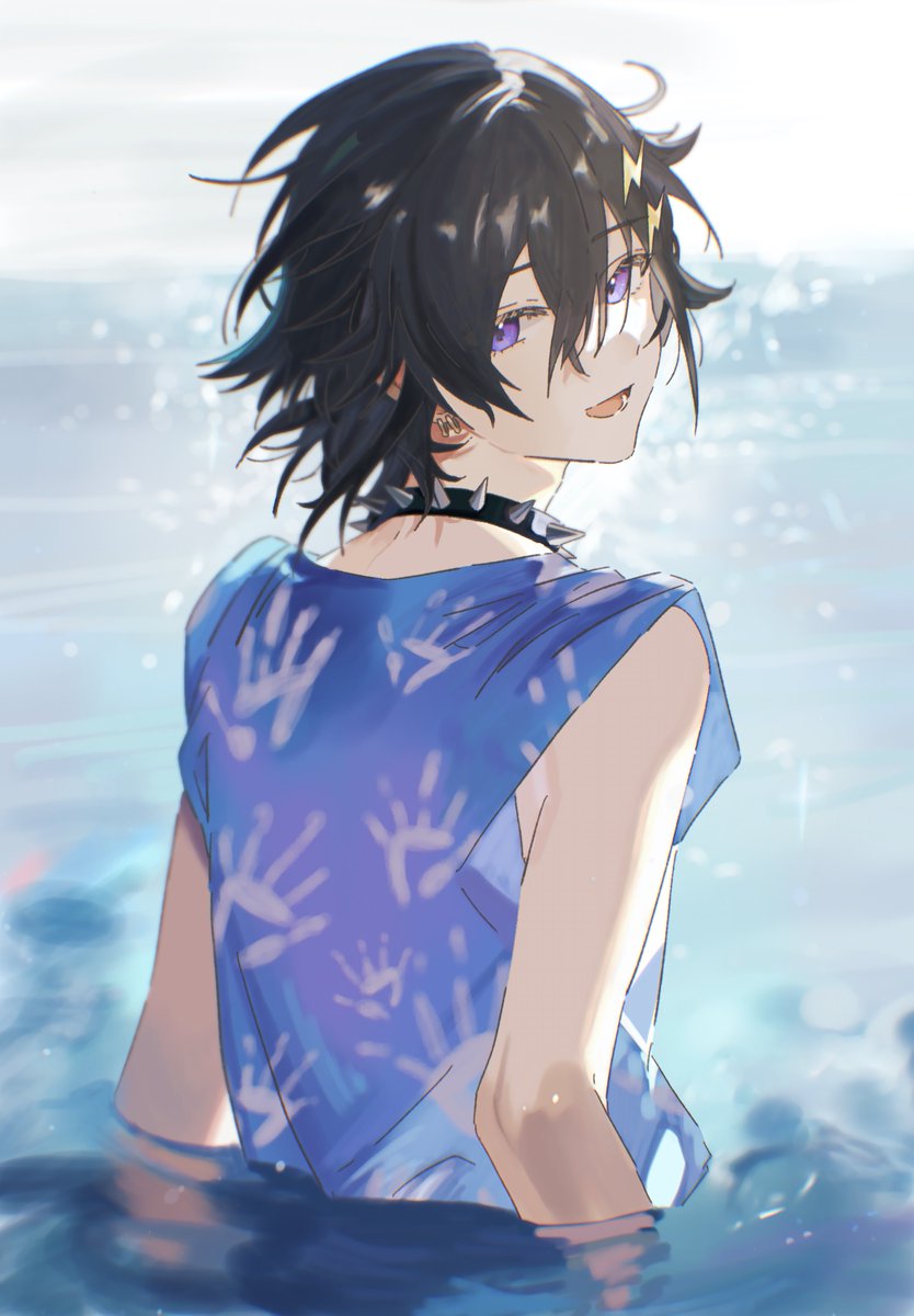 z85lc_'s tweet photo. 好きだよ  この世界がいつか終わっても

 #奏手イヅル7周年  #イヅル描いたぞ https://t.co/95wgoSuyPK