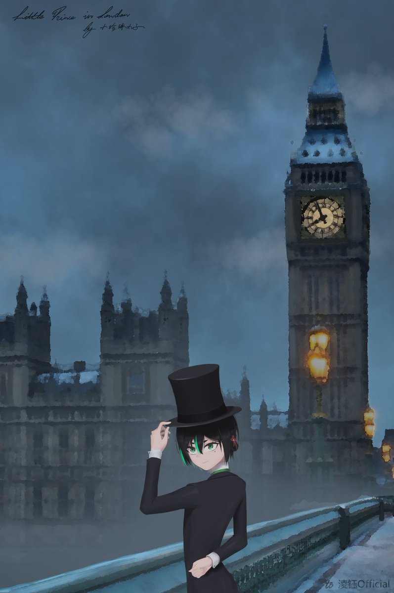 pearldanko's tweet photo. 小公子在伦敦✨
Little Prince  in London.
Bilibili：淩钰Official
@lingyu_u  #Vtuber #femboy https://t.co/yl73PFm3XV