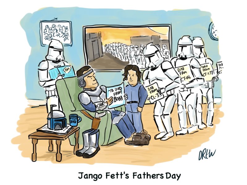 StarWarsDaily_'s tweet photo. Happy Father's Day! https://t.co/sqcVjvBkzM