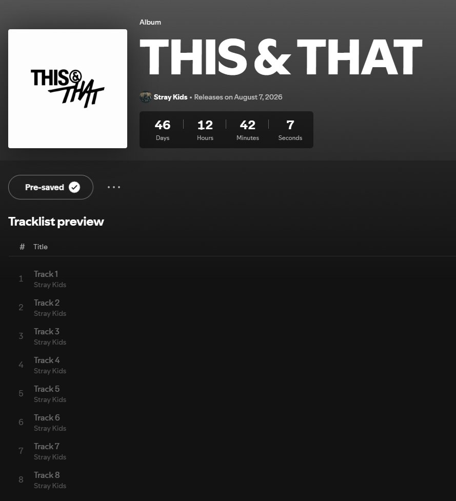 skzview_'s tweet photo. 8 tracks releasing on 8/8 https://t.co/Tmjmpb2Buf