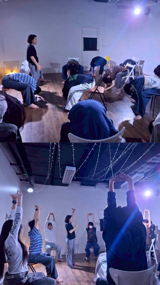 leeparnus's tweet photo. Workshop acting class 🙌🏼👶🏼
#No1StudentTheSeries 
#แอบเนียนนักเรียนห่วย https://t.co/II85JWC9p4