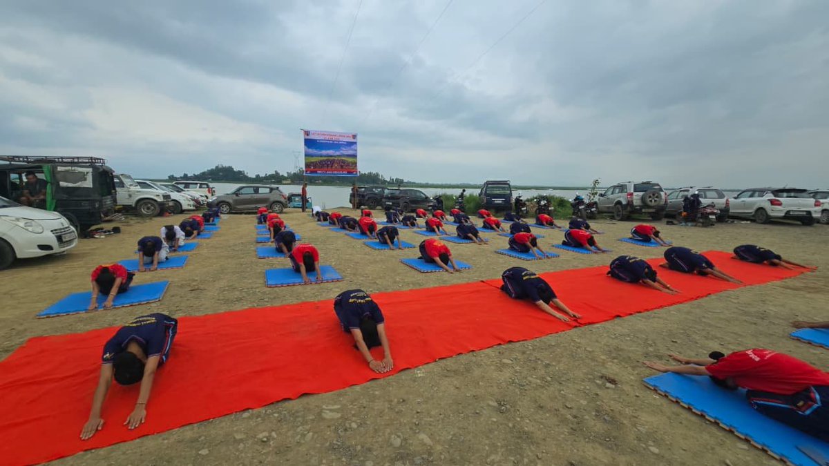 NCCGROUPIMPHAL's tweet photo. NCC Group Imphal commemorated International Day of Yoga 2026 across Manipur, bringing together youth in a collective celebration of health, discipline and unity. The enthusiastic participation of cadets reflected NCC’s unwavering commitment to nation-building. https://t.co/fgapr6UCYZ