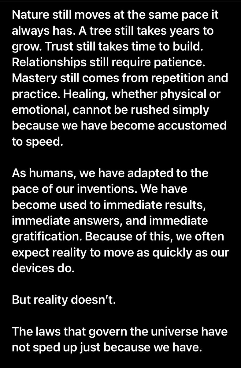 RubyDGr81's tweet photo. The World Got Faster, But Life Didn't https://t.co/Bl8gBsQze9