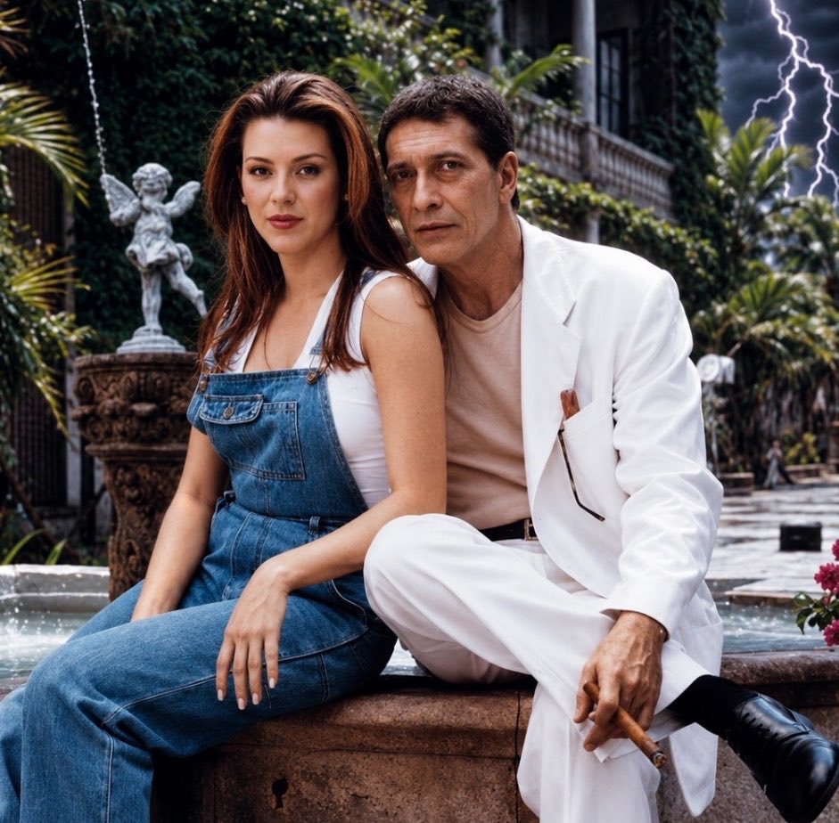 FebreLatina's tweet photo. Há 27 anos, estreava #InfiernoEnElParaiso, de Carlo Sotomayor, protagonizada por Juan Ferrara e pela ex-Miss Universo Alicia Machado, em seu primeiro trabalho na Televisa. Mesmo substituindo a alta popularidade de #Rosalinda, a novela acabou sendo um grande fracasso. O público rejeitou a escalação de Machado, obrigando a produção a reescrever a história: Ferrara ganhou um novo par romântico com a entrada às pressas de Itatí Cantoral, enquanto Machado foi deslocada para um núcleo coadjuvante ao lado de Héctor Suárez Gomís. As mudanças tampouco surtiram efeito. Prevista para 120 capítulos, a novela sofreu um corte drástico e terminou com apenas 90.