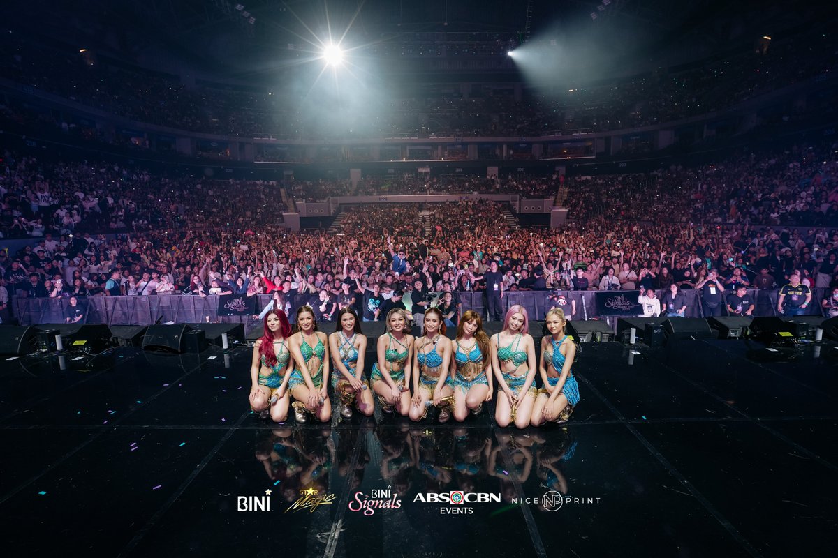 BINI_ph's tweet photo. 𝄃𝄃𝄂𝄀𝄁𝄃𝄂𝄂𝄃Receiving data...
<MISSION SUCCESS>

BINI Signal World Tour Manila has been a great show! We can't wait to send signals around the world.💗

See you on our next stops!����🏻🌸

📍SM Mall of Asia Arena
📸@niceprintphoto
#BINI #BINI_SIGNALS_WORLDTOUR_2026 #BINI_SIGNALS_MANILAD2