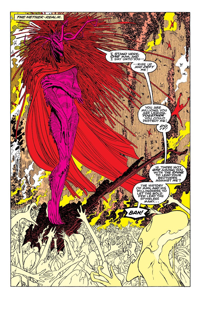 HellOfVenom's tweet photo. Another big John Romita Jr. shoutout I wanna do is his phenomenal depiction &amp; evolution of Mephisto’s design. https://t.co/DECUPfNYYF