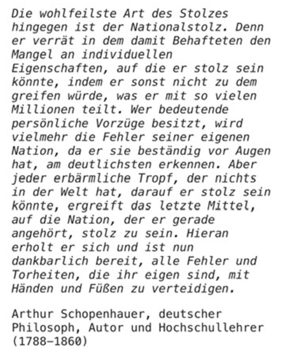 BERDirektor's tweet photo. @littlewisehen Noch ein bisschen ausgefeilter als Schopenhauer. https://t.co/K6Nk3wU1fy
