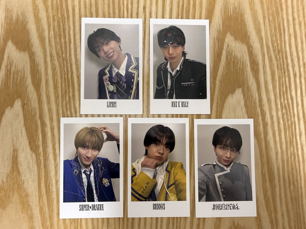 mnd93i's tweet photo. EBiDAN Yes!東京 リリイベ  
Yes！飛び出せ！僕らの移動教室
トレカ チェキ風ソロカード　交換

【譲】長野凌大、近藤駿太、FUMINORI、EIKU、飯島颯
【求】吉澤要人

げんじぶ神戸(6/28)有明(両日)で交換可能です。都内手渡し、郵送も可能です。
お気軽にお声がけください。 https://t.co/raO0lTorWf