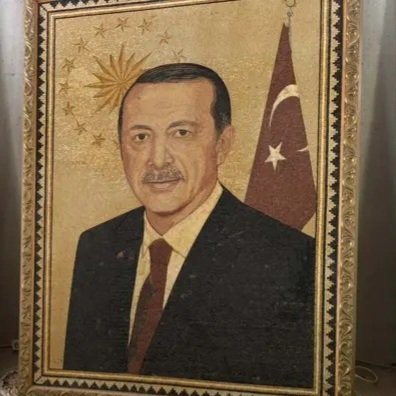 Suriyeli Sanatçılardan Erdoğan'a 100 Bin Parçalık Mozaik Portre