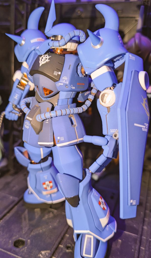 FZPIa5Jsl290766's tweet photo. #ガンプラ好きと繋がりたい
＃グフ
地球圏の皆様(⁠｡⁠◕⁠‿⁠◕⁠｡⁠)⁠➜こんばんは♪

だいぶ遅くなりましたが…

ランバ・ラル様ロールアウトでございます♪
ザクとは違うのだよ(⁠≧⁠▽⁠≦⁠)

やはり　この時代のMSがカッコ良い♪ https://t.co/sG9ZATPP1T