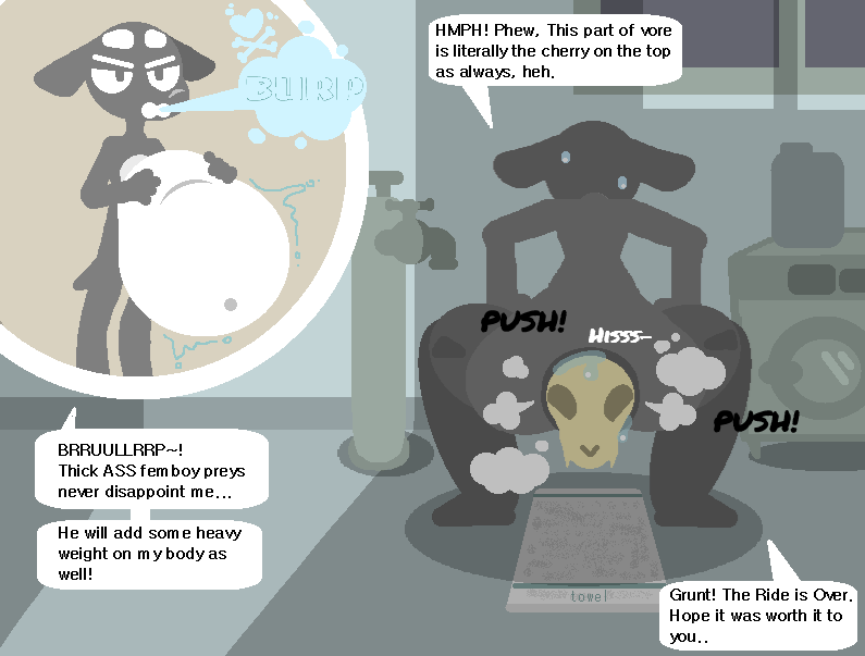 uboria10181's tweet photo. CW: Vore, bones
#vore #oralvore
Sorry for vanishing for 2month but I'm back with more carzy stuff!
Hope you guys like this Since it's ... weird as hell I guess https://t.co/dCzMOnaIw0