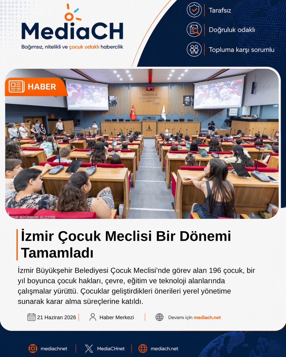 MediaCHnet's tweet photo. Çocuklar yalnızca hizmetlerin değil, kararların da öznesi olabilir mi?

İzmir Büyükşehir Belediyesi Çocuk Meclisi’nde görev alan 196 çocuk, bir yıl boyunca çocuk... https://t.co/7Njq8xlfkF @izmirbld @drcemiltugay 

#ÇocukHakları #ÇocukKatılımı #ÇocukMeclisi #KatılımHakkı #İzmir https://t.co/uDb4TteQBs