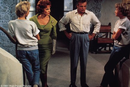 Disney_Wiki's tweet photo. Today marks the 65th anniversary of #TheParentTrap.
Two identical twin sisters, separated at birth by their parents' divorce, are reunited years later at a summer camp, where they scheme to bring their parents back together. https://t.co/PAlxdPbLh2