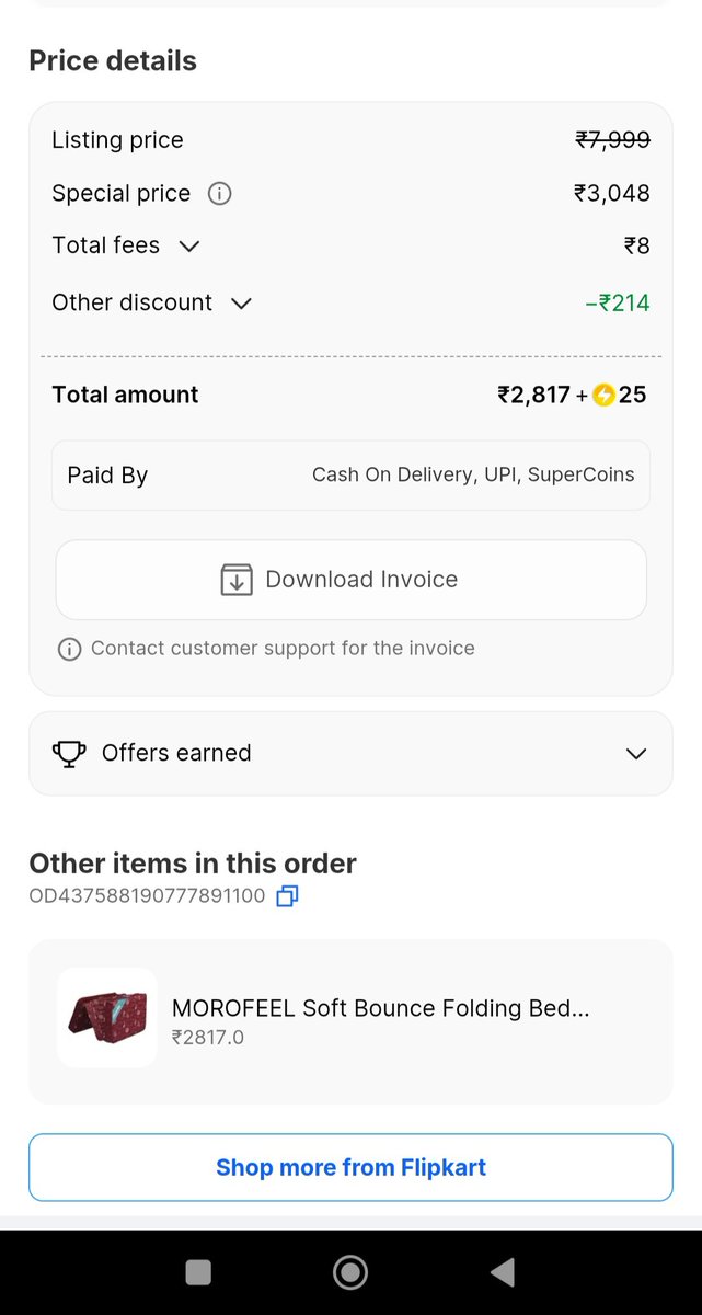 yt_ibu's tweet photo. Hi, team still my issue is not resolved. Customer service team and Back end team both are worst service. June 5th i iniciate return request in flipkart app but my request is not able to update in app. Please resolve my issue ASAP.
@flipkartsupport https://t.co/vuxuggWCZZ