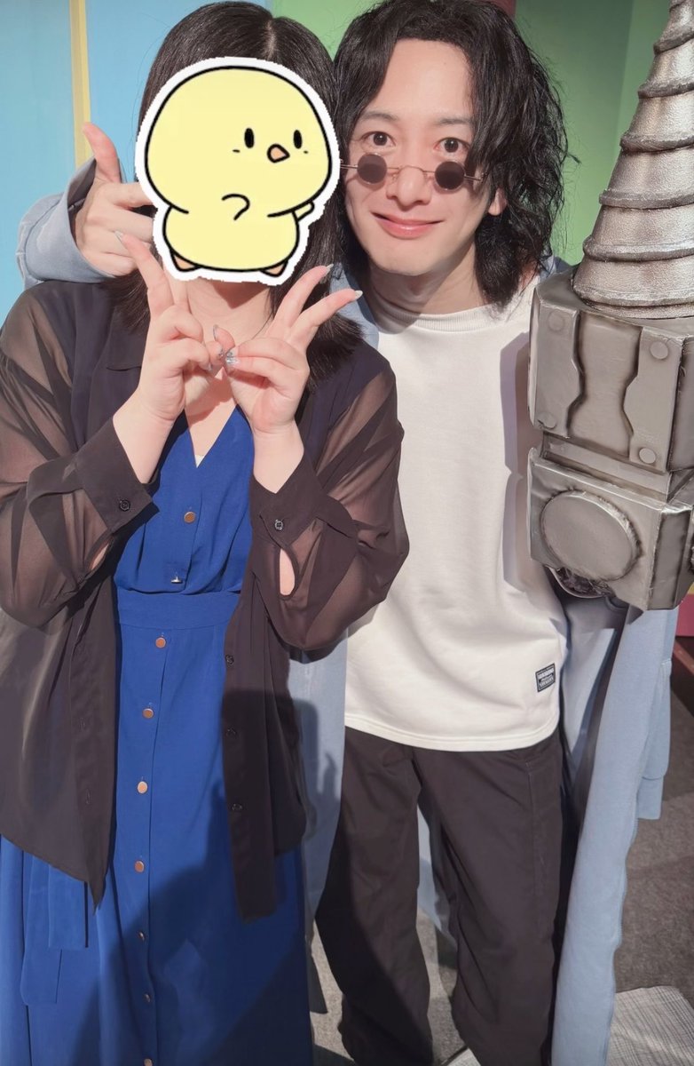 anaxa_sa's tweet photo. 千秋楽お疲れ様でした！
皆さん仰ってるんですけどシリアスとコメディのバランスが絶妙すぎるのと、公演によって客層も違ったりして反応も違ったので毎回すごく楽しめました！
キャストさんみなさん凄く楽しそうに自分の役を演じられてるのが伝わりました🥰

たくさん差し入れをさせて頂いたので皆さんゆっくり休んでください🌱.*

#ドリルマン
#ドリルマンバース