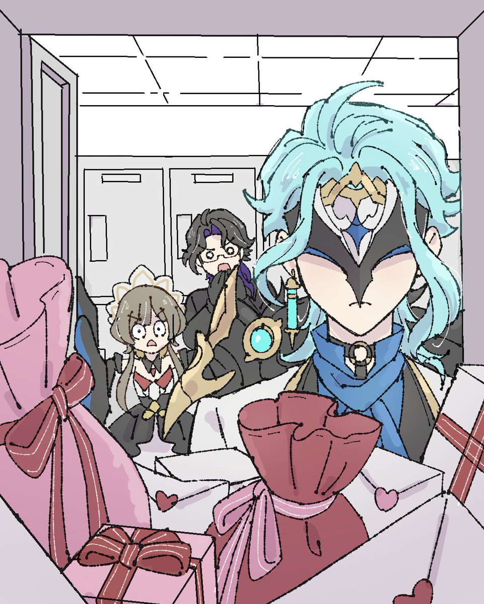 cozks2's tweet photo. バレンタインの日の博士のロッカーこれ https://t.co/fwK03ipsSW