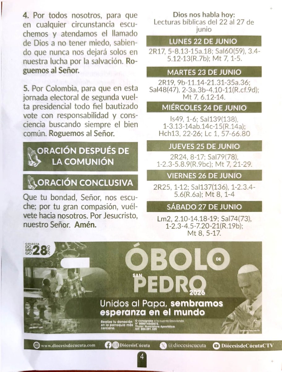 nelsonpa71's tweet photo. Muy buen día Familia y Amigos, hoy la palabra de Dios nos hace regalo maravilloso, nos anima a no tener miedo. Te invito a leer el mensaje de Dios, a confiar y abandonarnos a su Amor, Misericordia y Bondad. Dios nos Ama infinitamente. #FirmesPorLaPatría, #AbelardoSeráPresidente https://t.co/Q8KJEIXUk2