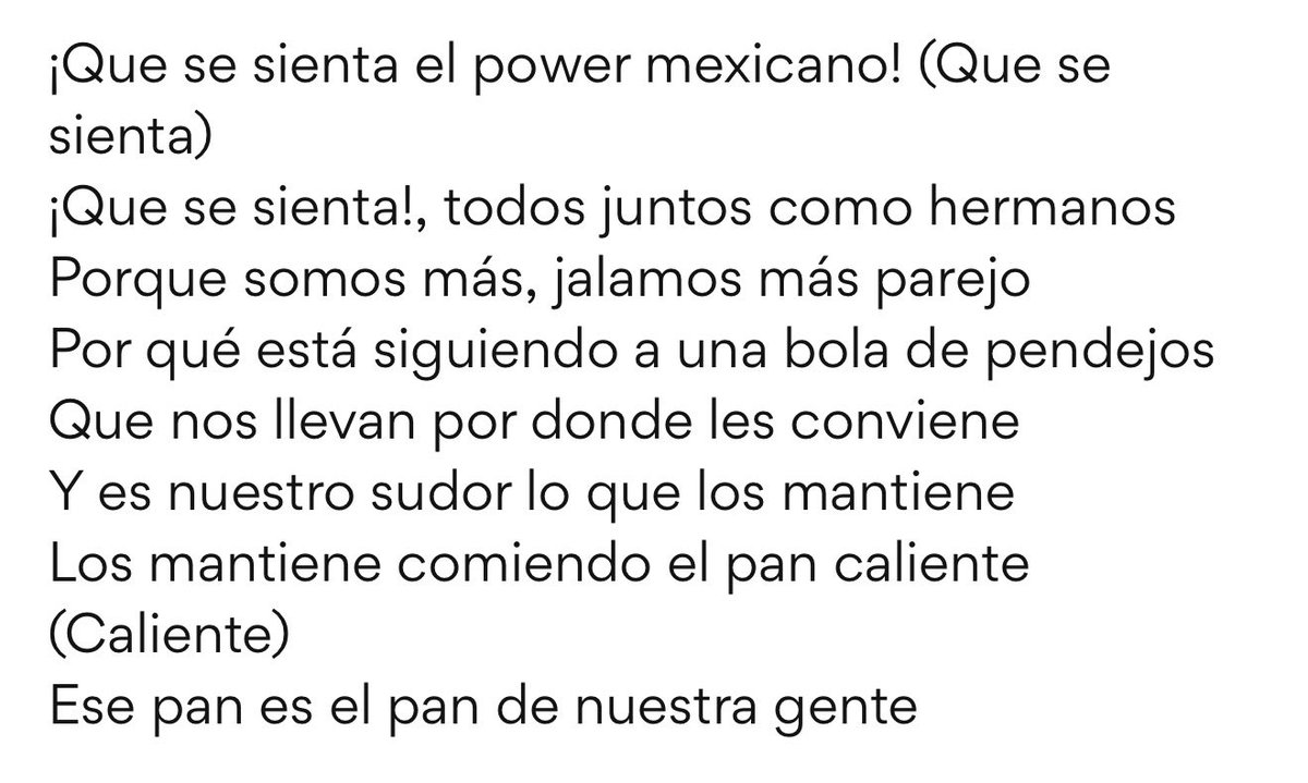 DonadoSimon_'s tweet photo. Julio, esta canción se hizo bajo la dicotomía marxista pura, lo dijo Tito, los de arriba son la élite, empresarios, banqueros, y los de abajo son los que hacen el pan, los proletarios y campesinos, entonces si usas esa canción para defender al 🐯, básicamente nunca la entendiste https://t.co/DxGwSDOcen