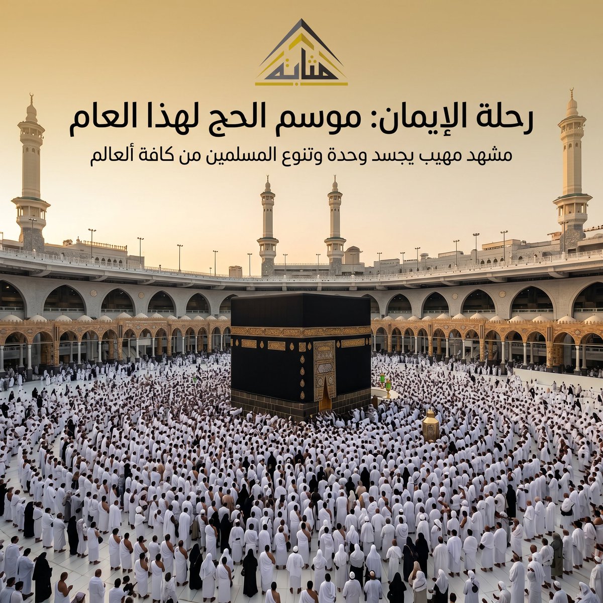 mathabh1's tweet photo. الإسلامية وتنوعها العالمي، حيث تتقاطر ملايين القلوب من مختلف بقاع الأرض نحو مكة المكرمة. تستند هذه الحشود إلى إحصاءات دقيقة تعكس جهودًا استراتيجية منظمة لتسهيل رحلة ضيوف الرحمن. إن إدارة هذا الحشد الهائل ليست مجرد أرقام، بل هي منظومة متكاملة من التخطيط، والبيانات، والخبرات المتراكمة لضمان تجربة روحانية ميسرة وآمنة. في مثابة، نؤمن أن فهم اقتصاديات الحج ودعم القرار بالبيانات هو المفتاح
#حج_1447هـ  #الحج #ضيوف_الرحمن
#مكة_المكرمة
#خدمة_ضيوف_الرحمن
#حج_مبرور
#الحج_1447هـ
#موسم_الحج
#رؤية_2030

#Hajj1447
#Hajj2026
#Hajj