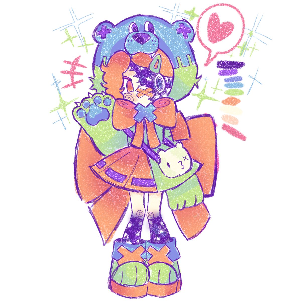 fangkase's tweet photo. whimsical ass fukase i doodled that im feeling maternal over https://t.co/oJIoFrUMAk