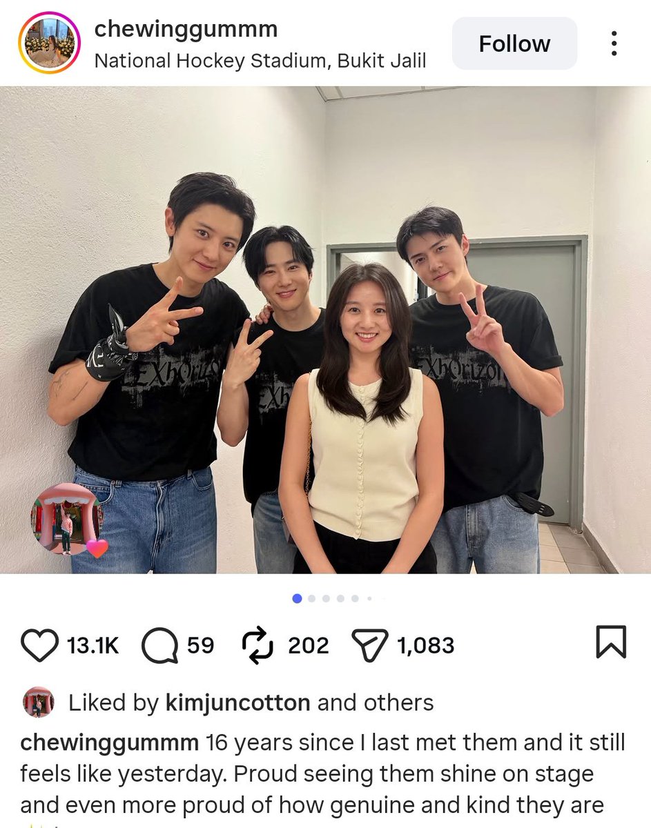 indiesh2o's tweet photo. suho liked former sm trainee's post on instagram! https://t.co/GRzA7sHvxD