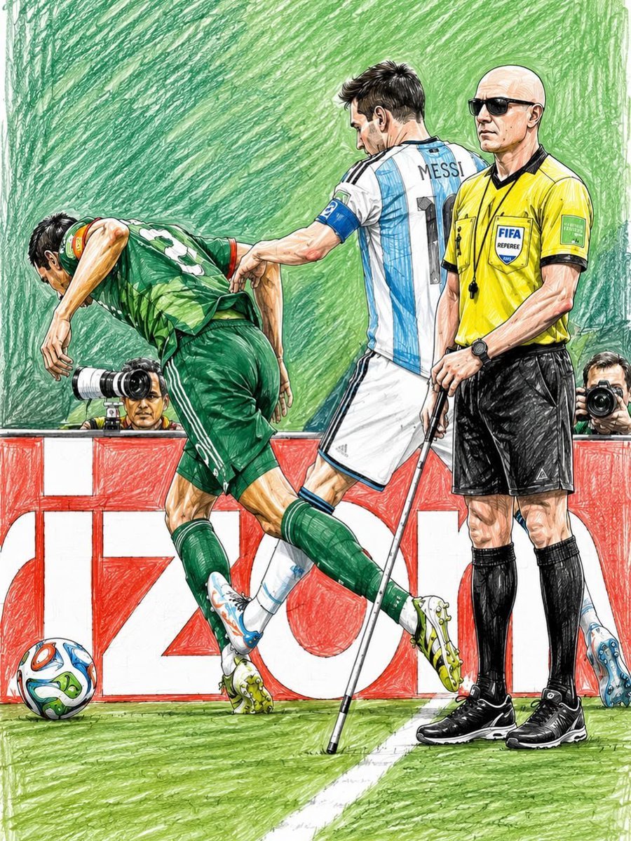 OnixNahi's tweet photo. @GwillsBlancos Faul of the year by goat Messi  🐐 https://t.co/SzdjLQUGlj