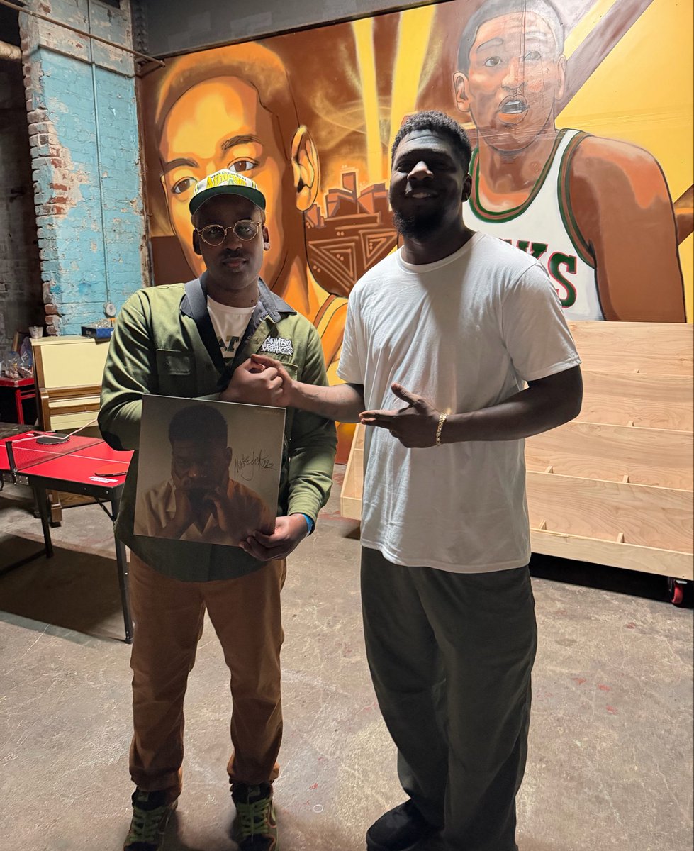 CensoredSays's tweet photo. @mickjenkins was nice enough to sign my Vinyl Last night at the concert. It’s not too often a rapper I want to see comes Omaha. Very fitting it rained all day 😂 https://t.co/IAKbkWnIDz