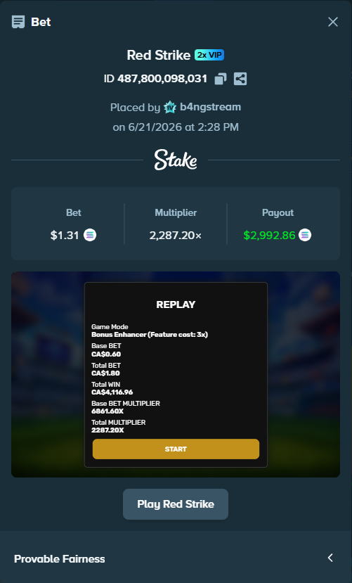 b4ngcsgo's tweet photo. First time ever hitting big on @ValkyrieXStudio 
Red Strike Slot
So So happy to recover some of the losses on waylanders😁🥳
Some of the most smooth and amazing slots out there make sure to check them out! And we are celebrating this hit with bonusbuy giveaways on Valkyrie slots on the next stream🔥
Comment, like + Retweet to win

Love you <3 @ProdigyDDK @KrasniqiYoung