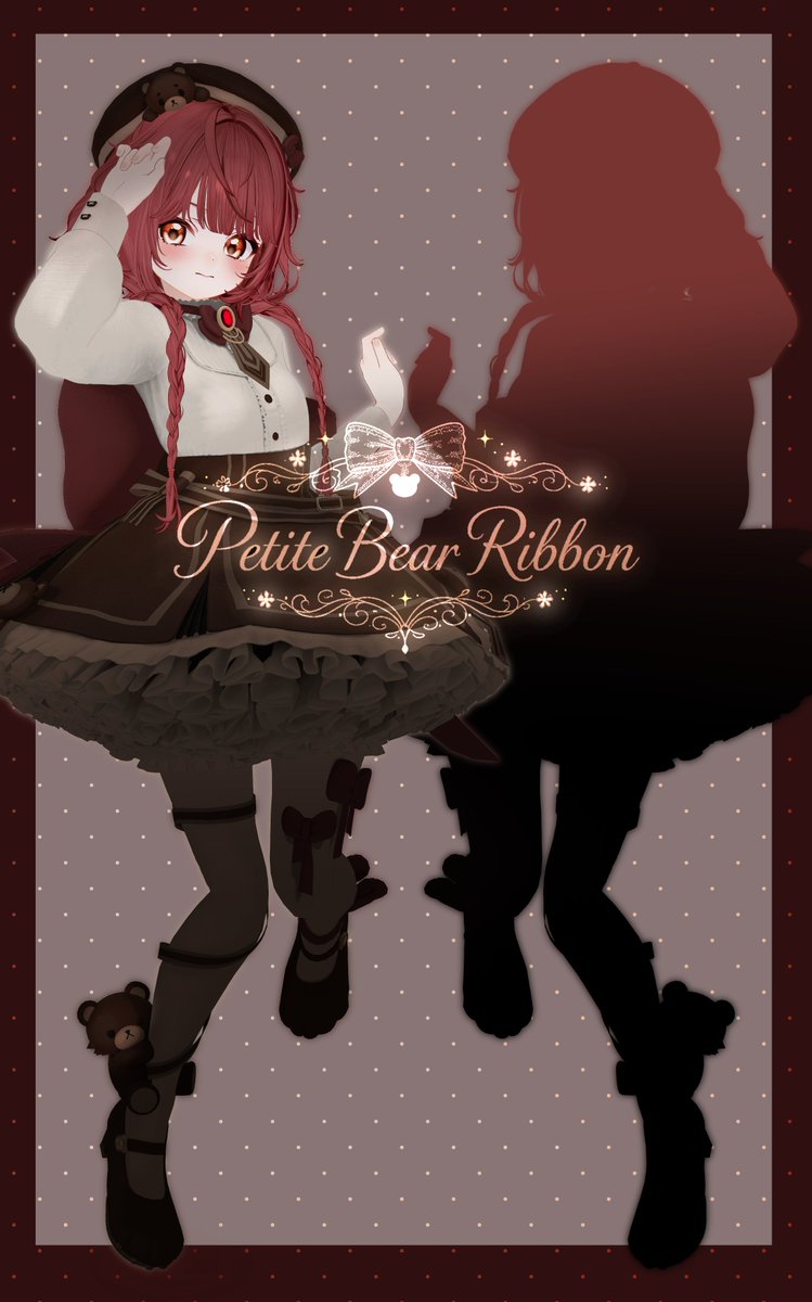 ZunWara_VRC's tweet photo. #ずんわら雑貨店 新作
『Petite Bear Ribbon』

KAWAII CHOCOLAT

#Chocolat3D #VRChat https://t.co/glgmdpnB8c