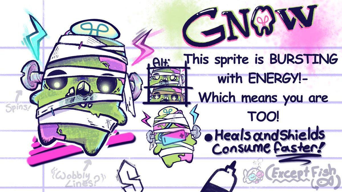 jaylaebb's tweet photo. Made a goober for #DesignASprite ! I’ll prob do one more. Meet Gnaw! https://t.co/FxeybNvpKH