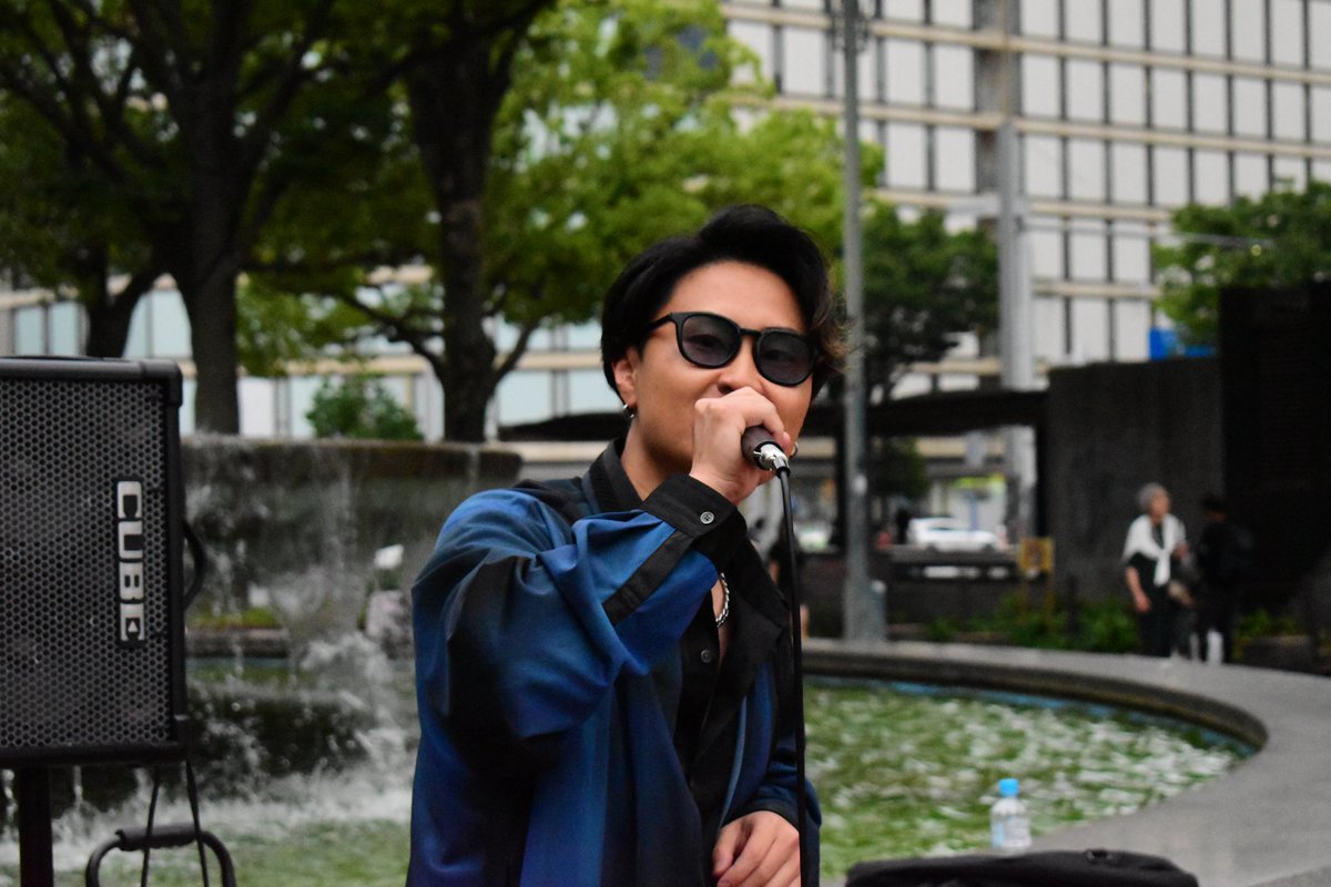 yui_844HidE's tweet photo. 先週の栄の路上ライブでのベイポケ😌

#BayPockets
#ベイポケ https://t.co/71aTCH03it