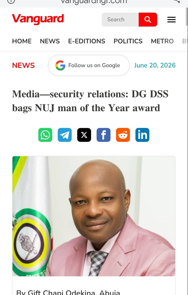 KenAndy17's tweet photo. @sowore @NUJNIGERIA The DGSS will forever be a decorated achiever, respected leader and media darling... the exact thing you, Sowore can NEVER be.  Failed politician, serial court case carrier, Aluta without sense. Stay pained, bro! https://t.co/G2TFxx2y4k