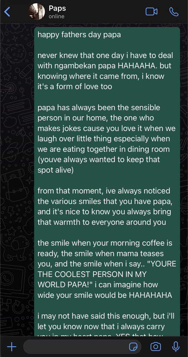 nothingsevereal's tweet photo. happy fathers day papabayi 😭♥️ https://t.co/c2ZEzf6m4K