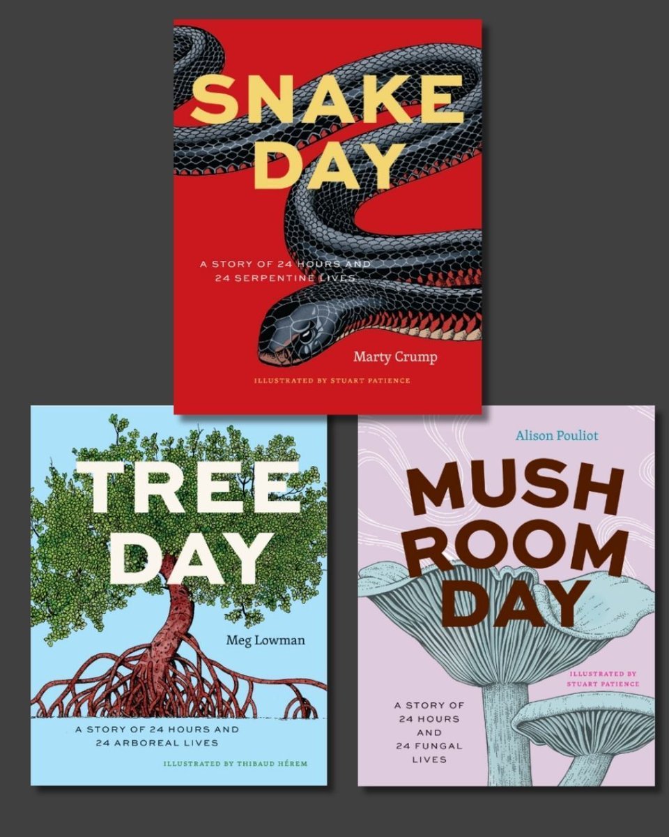 UChicagoPress's tweet photo. Attending #Evol2026? Don't miss the Earth Day series and discover the lives of insects, shells, snakes, and more where each chapter explores our remarkable planet and its fascinating inhabitants. Discover these accessible and engaging books here: https://t.co/g5muAtQaYx https://t.co/BWdhBj66M0