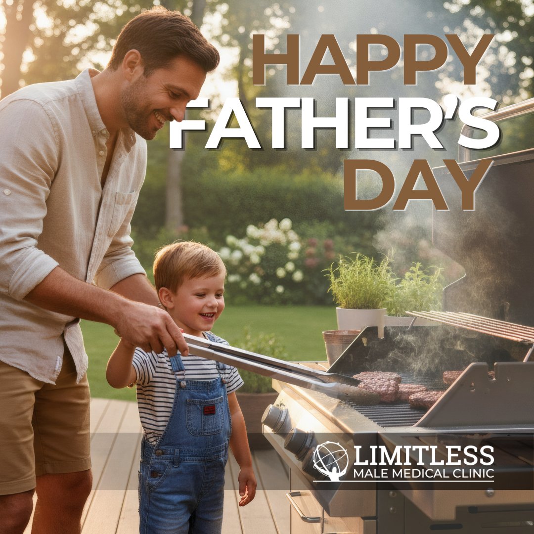 MaleMedClinic's tweet photo. Showing up for your family takes energy, focus, and health that holds up under pressure.

This Father’s Day, we’re celebrating the dads who keep showing up, even when it’s not easy.

And for the men who feel like they’re running on empty—We can help you figure it out. https://t.co/iM4LsLyRAw