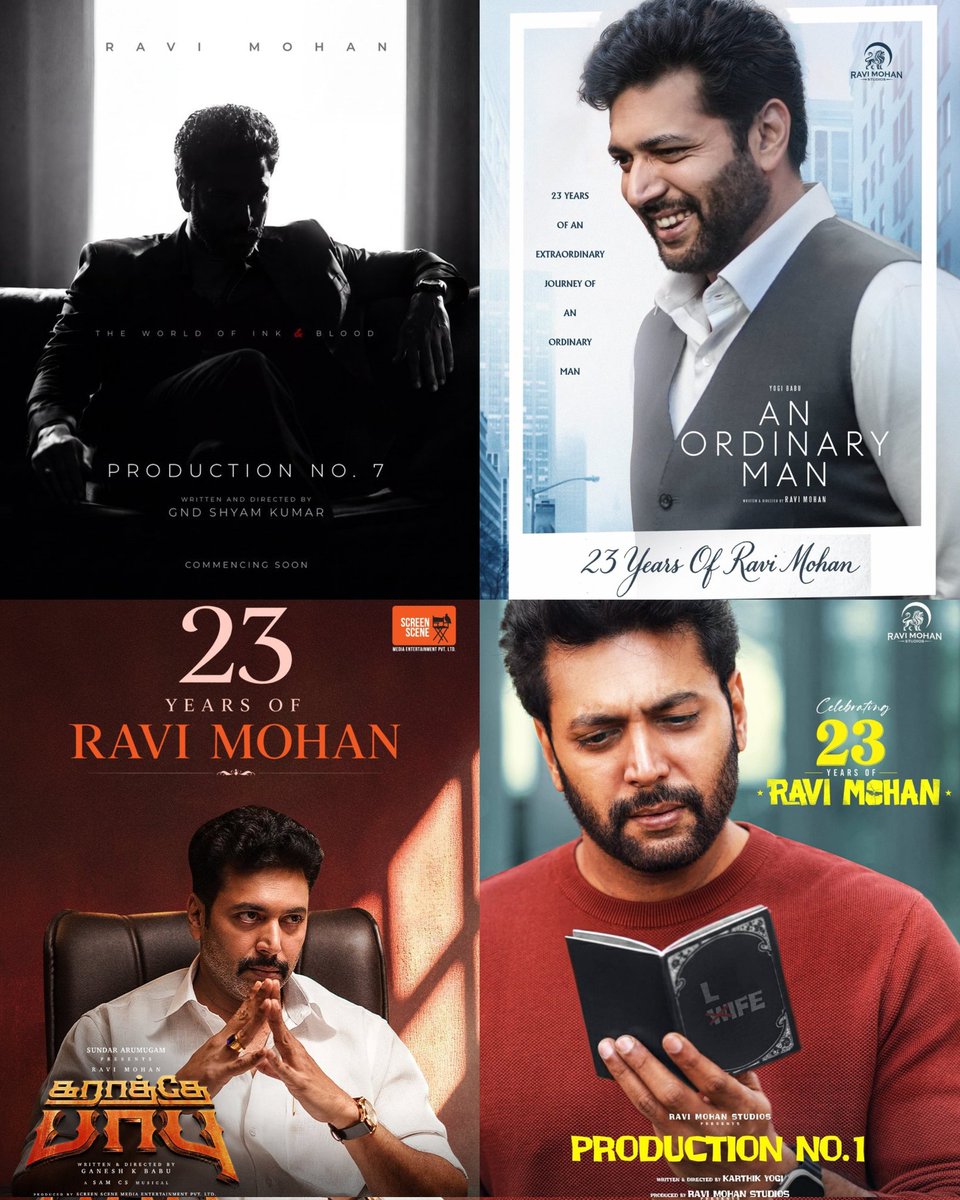 Aravinthansund1's tweet photo. #RaviMohan
#23YearsOfRaviMohan
@iam_RaviMohan https://t.co/UnaIQ1Qcoj