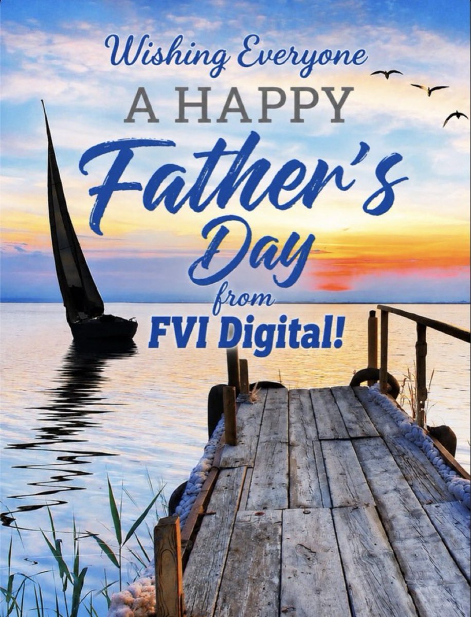 fiacono's tweet photo. At FVI Digital, we know that family is at the heart of everything we do. Wishing everyone a wonderful Father’s Day filled with love, laughter, and special memories.

Happy Father’s Day from FVI Digital!

#HappyFathersDay #FathersDay  #FamilyFirst #WorkLifeBalance #FVIDigital https://t.co/0PhKvfhpPy