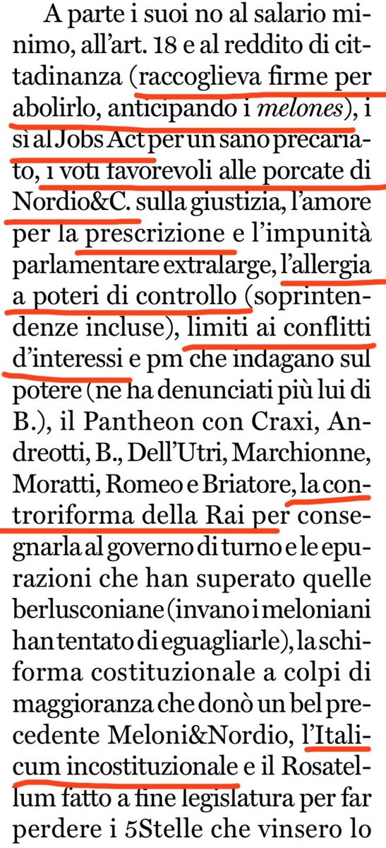 Zerovirgola2's tweet photo. Nel post di rosicamento dell’altro giorno di #Renzi non è mancata la frecciata passivo-aggressiva a #Conte e al suo governo con la Lega

#Travaglio oggi illustra cos’è la politica per Renzi 
Lui non ha bisogno dei sovranisti per fare porcate
Le fa da solo
Anzi, fa molto peggio https://t.co/w9gVtIQNJF