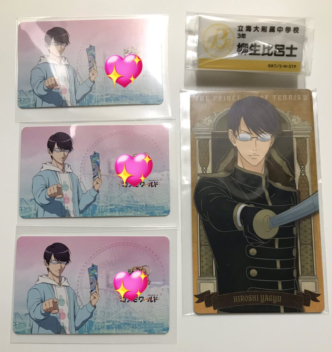 mepuru1224's tweet photo. 【交換/譲渡】新テニスの王子様 テニプリ テニラビ コスモスワールド 身支度 アルカナ

譲)幸村、仁王、柳生、ジャッカル、丸井、切原、玉川

求)同異種　リョーマ、真田、柳、遠野、入江、定価＋送料(特典は要相談)

↓下記に条件など記載あり https://t.co/gFZISw0tpt