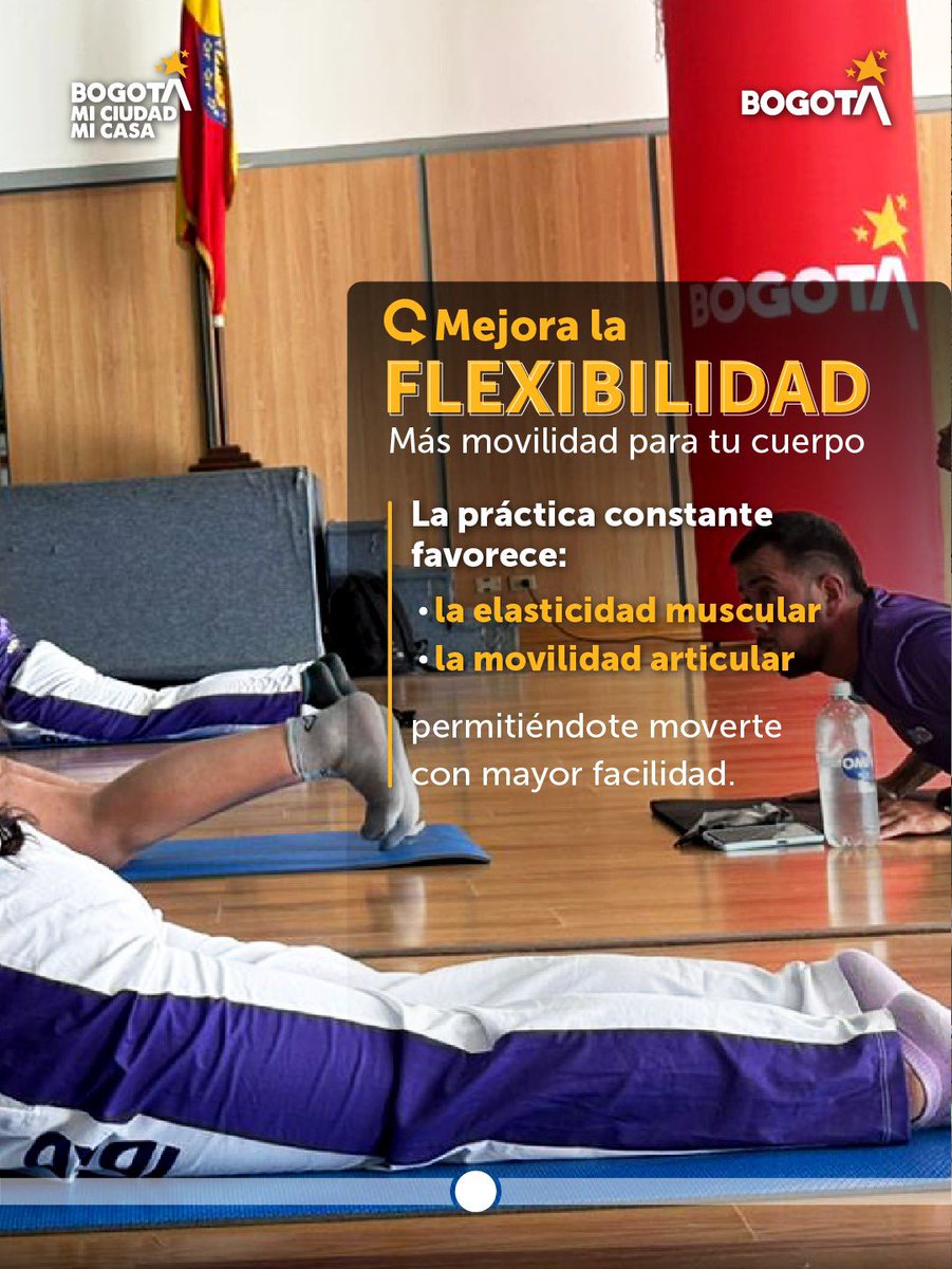 IDRD's tweet photo. 🧘‍♀️ Día Internacional del Yoga | 21 de junio

Respirar, estirar y conectar contigo mismo también es una forma de cuidar tu salud. 💜

En el Día Internacional del Yoga te compartimos algunos de los beneficios de esta práctica que fortalece el cuerpo, calma la mente y aporta al bienestar emocional. 🌿