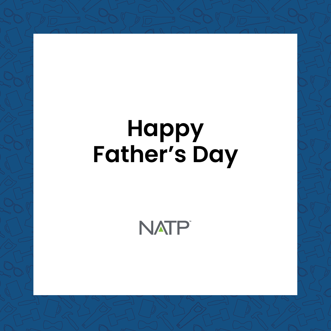 NATPTAX's tweet photo. Happy Father's Day from NATP 💙

Today, we celebrate fathers and all those who provide fatherly support, guidance and encouragement in the lives of others.

Thank you for the positive impact you make on your families, communities and the people who look up to you. https://t.co/cK521upQkG