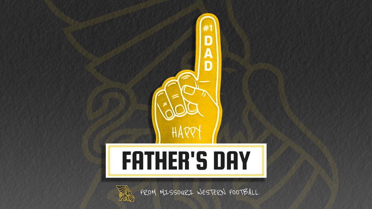 MWSU_Football's tweet photo. Happy Father's Day!🦅🦁 

#GriffUp https://t.co/GnRsjnwSVc