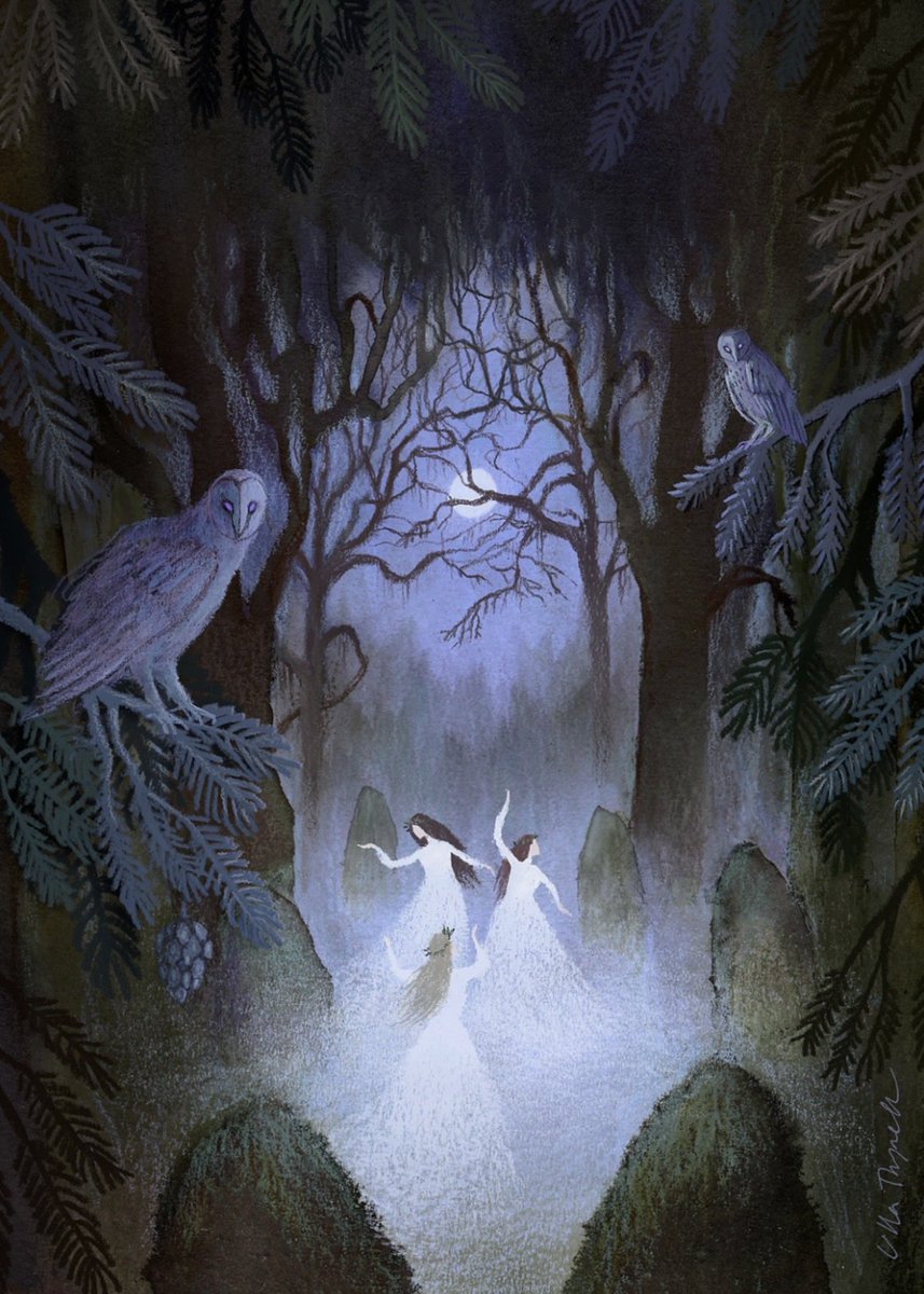 TitaniasRealm's tweet photo. Have a magical night ✨

🎨 Ulla Thynell https://t.co/o4dm2kwg5C