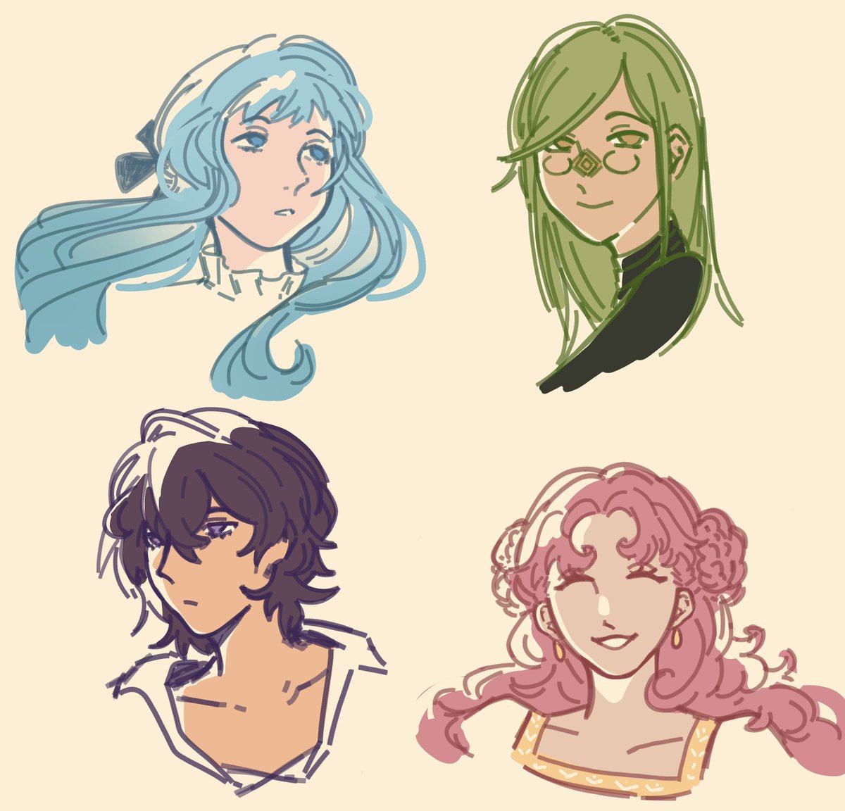 takoyakii2607's tweet photo. Grownup Qiflings doodle to get back into drawing after a long period of time….

#wha #mywitchhatatelierart #qiflings https://t.co/gSim3p2nhA