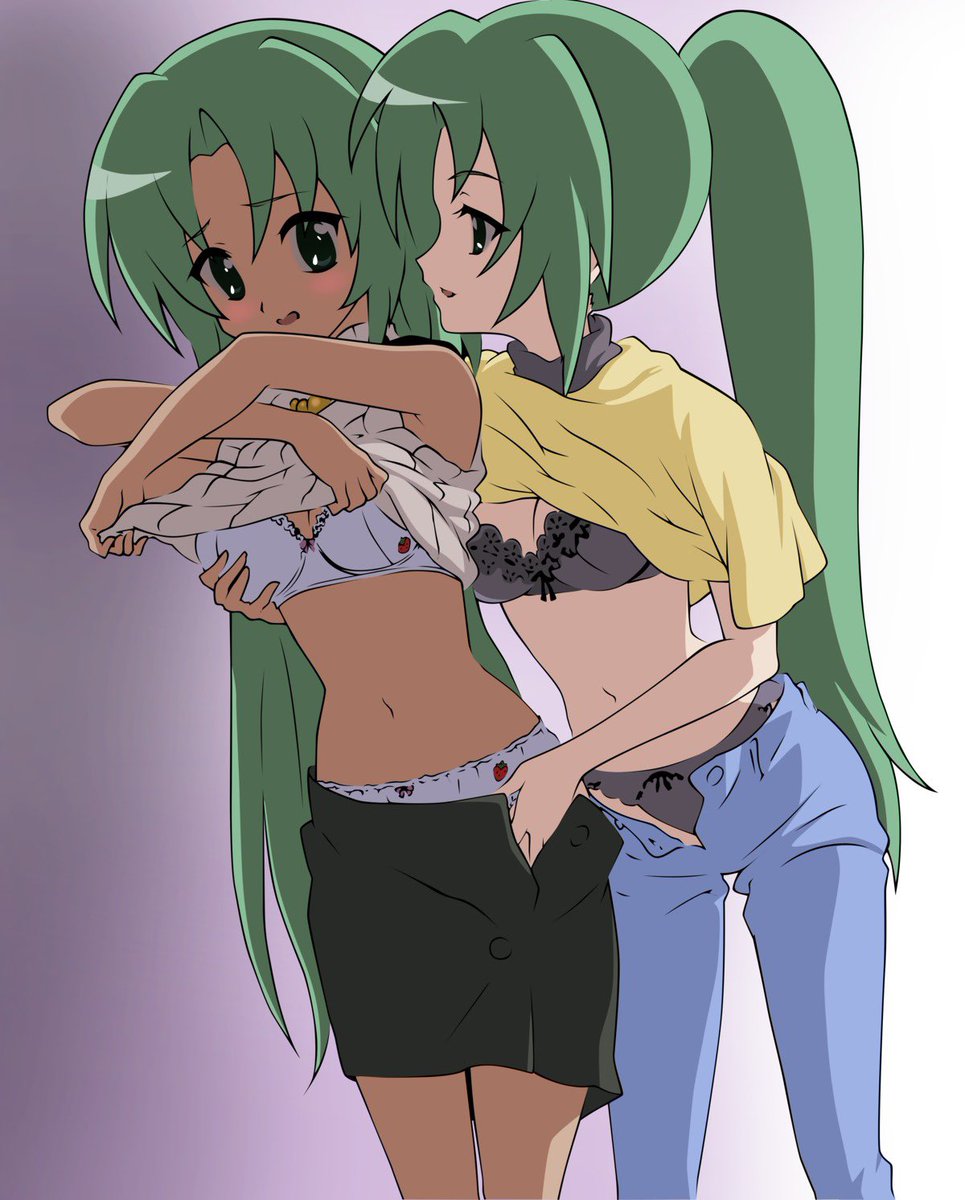kirayhf's tweet photo. deen is adapting higurashi again but do they still have the courage to do mion/shion twincest promotional material? https://t.co/xCXSbx2Mu7