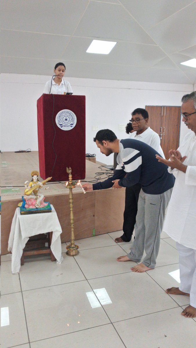 ActivityBias123's tweet photo. "Yoga for One Earth, One Health." 🧘‍♀️🌍
A wonderful session at BIAS, Bhimtal, marking International Yoga Day. Special thanks to Dr. B.K. Singh, Vaibhav Bisht Sir, and Sandesh Sir for gracing us with their presence.
Yoga today, stronger tomorrow!
#YogaDay2026 #InternationalYogaDay https://t.co/3aYIzYc03x