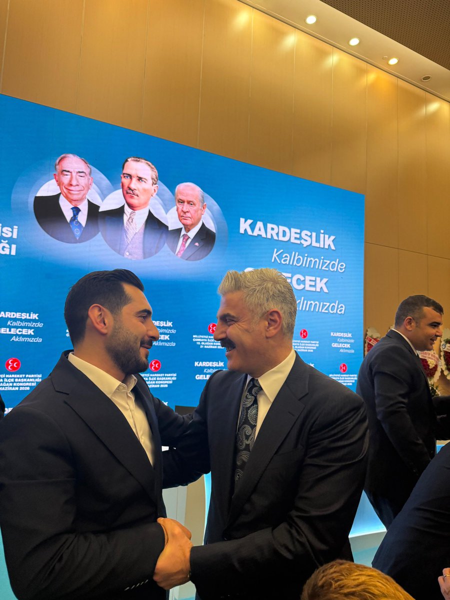 mduman_06's tweet photo. Milliyetçi Hareket Partisi Çankaya İlçe Başkanlığı’nın 15. Olağan Kongresi’ne, İlçe Başkanımız Sn. @KaradumanBaran , Kadın Kolları Başkanımız Sn. @deryakaytan8405 ve kıymetli ilçe yönetimimiz ile birlikte katılım sağladık.

Kongrede İlçe Başkanlığı görevine seçilen Sn. Ozan Özdemir ve yönetimini tebrik ediyor, yeni görevlerinde başarılar diliyoruz. Kongrenin Çankaya’mıza ve teşkilatlarına hayırlı olmasını temenni ediyoruz. 🇹🇷🤝🏻